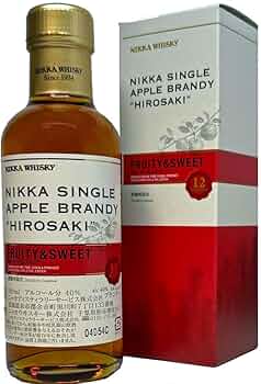 ニッカ　余市蒸留所限定　原酒　12年　アップルブランデー 61H-V8f+rQL._AC_UF350,